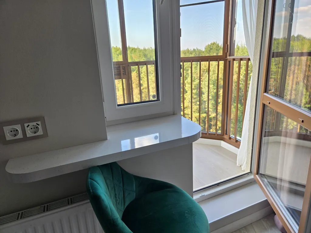 Квартира Новая квартира-студия с панорамным видом на лес — Ломоносов