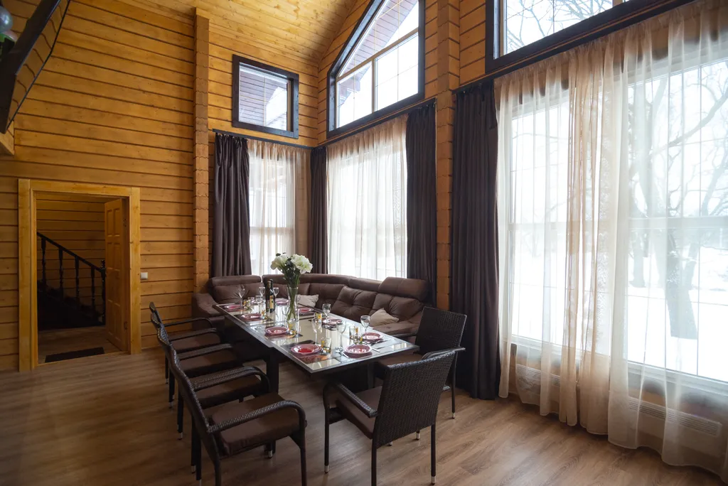 Коттедж Загородный дом с русской баней и множеством развлечений для всей семьи — Лобня