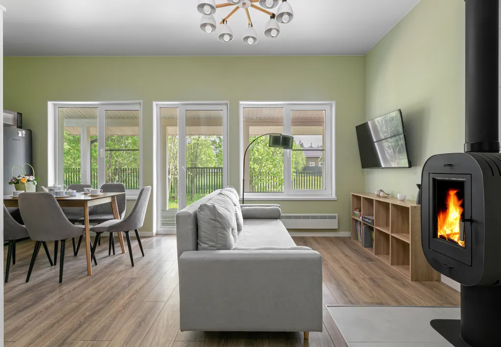 Уютный дом в загородной тиши