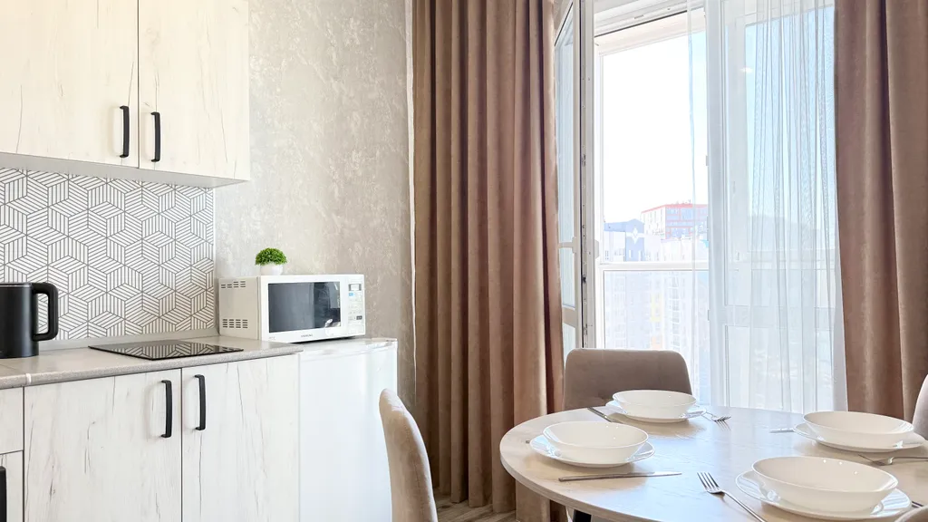 Hugge Place | Однокомнатная квартира у Аквапарка с Wi-Fi