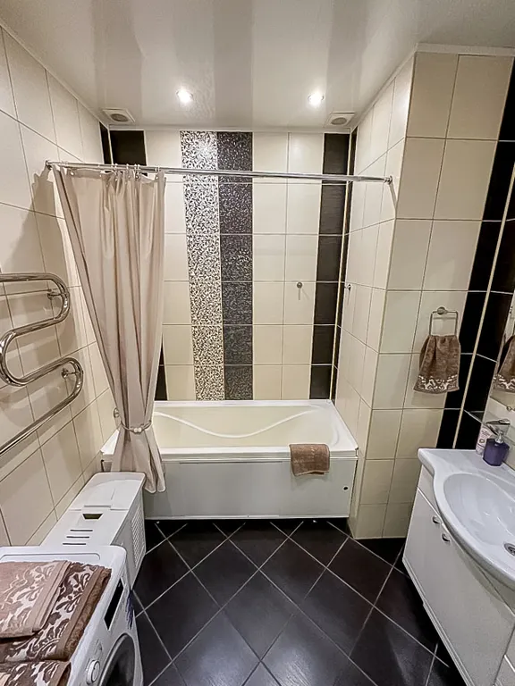 1-комнатная квартира с видом на парк За Саймой и реку Обь