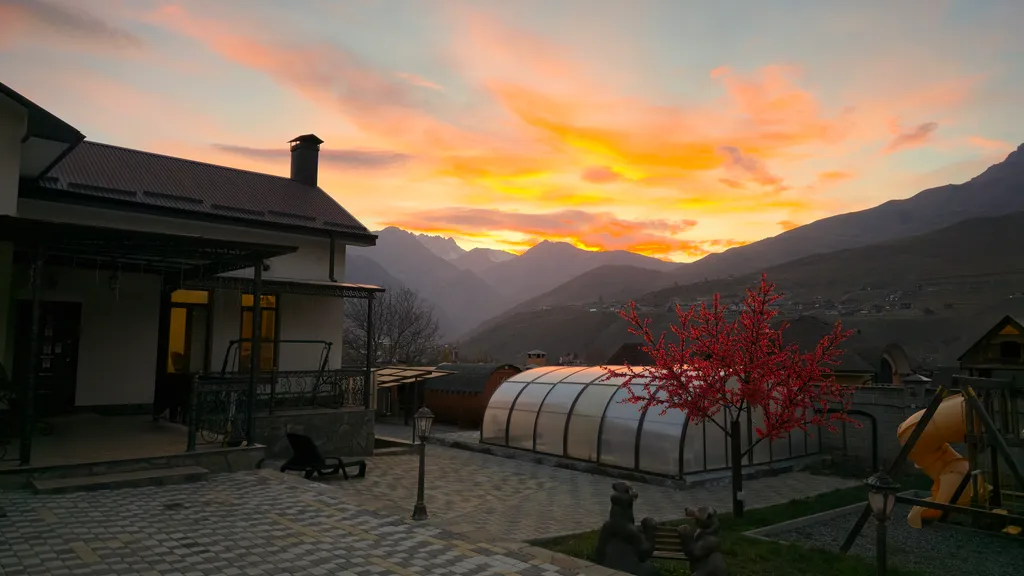 Дом в горах Северной Осетии