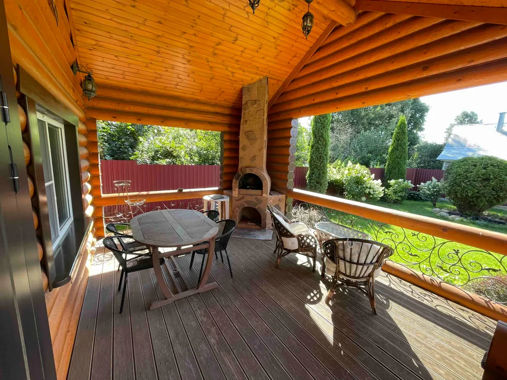 Коттедж Дом из сруба с сауной для семейного отдыха — Софрино