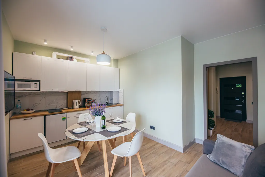 Квартира Olive marine resort с видом на море и большой террасой