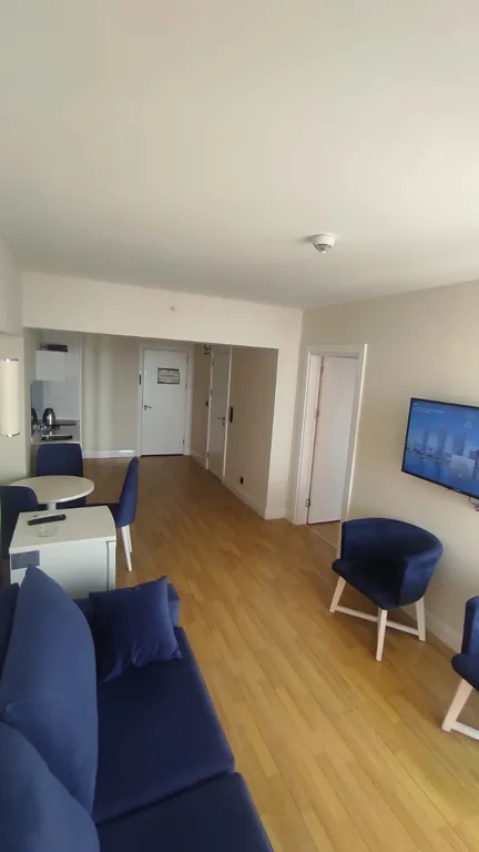 Квартира Квартира Семейный апартамент с отдельной спальней Орби Сити с видом на море — Батуми