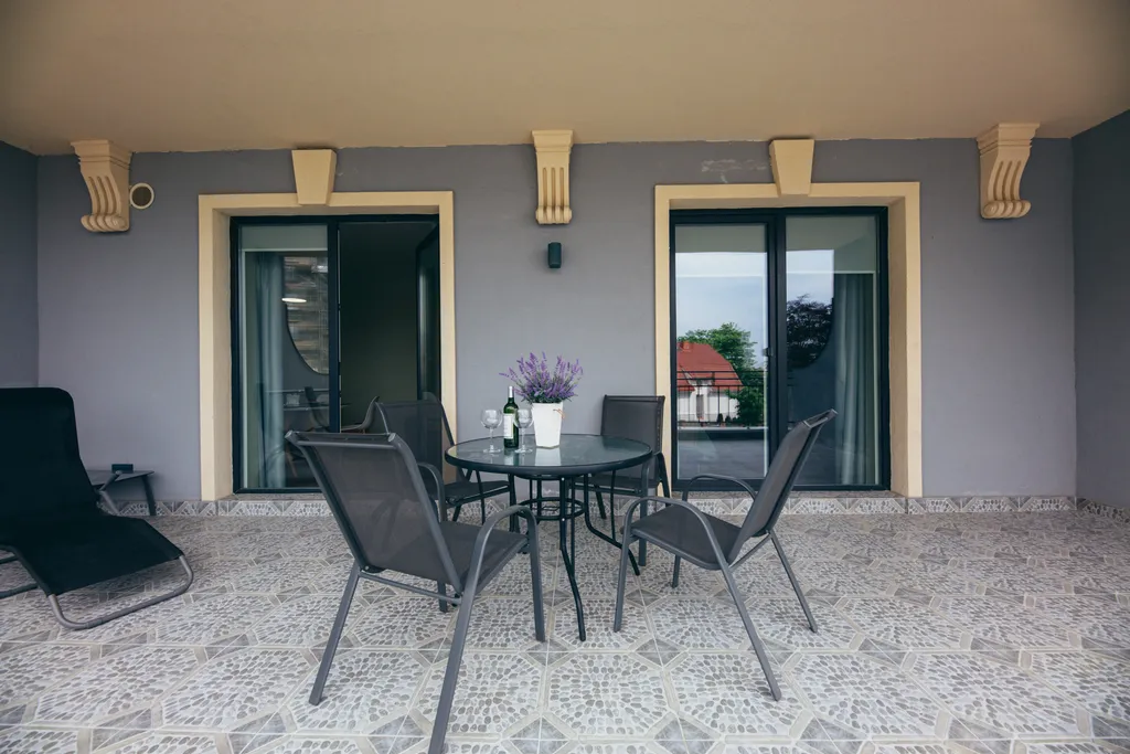 Квартира Olive marine resort с видом на море и большой террасой