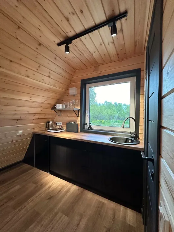 Комфортабельные домики А-фрейм на Байкале