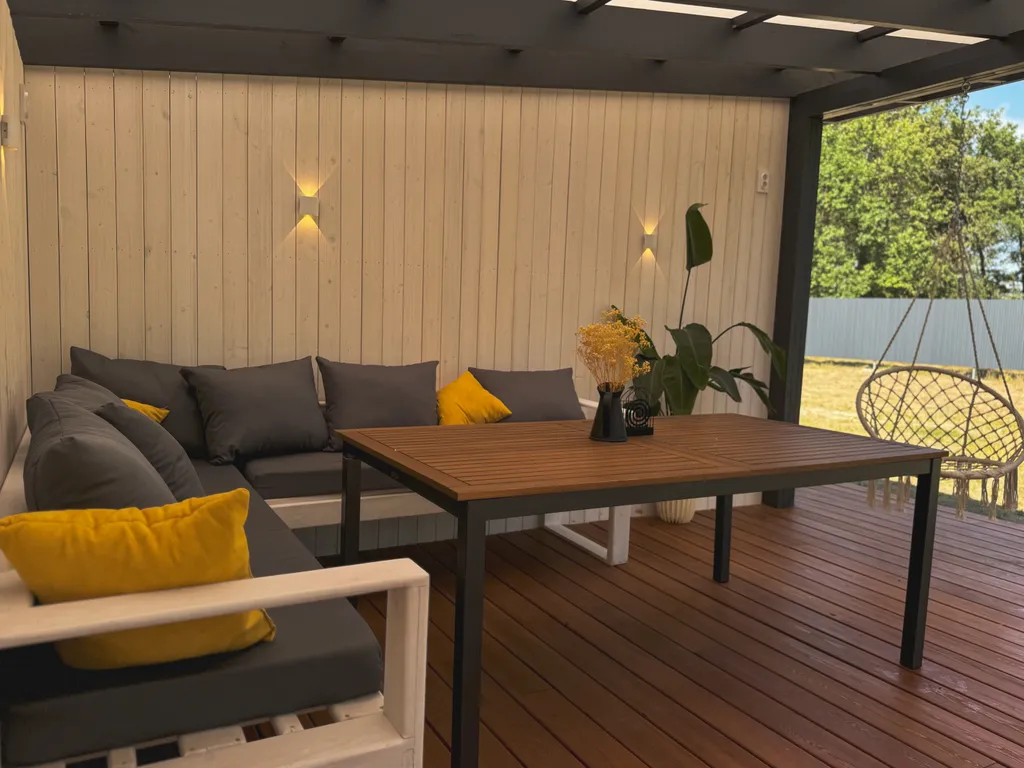 Уютный дом в стиле барн