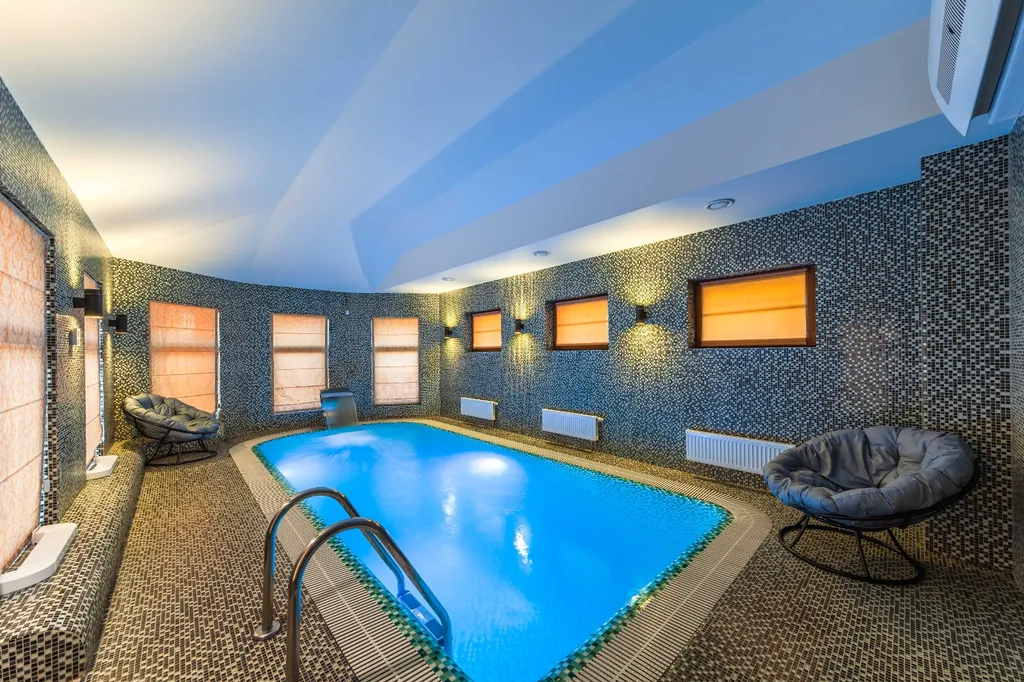 Коттедж с бассейном — аренда посуточно в Ропшинские Горки