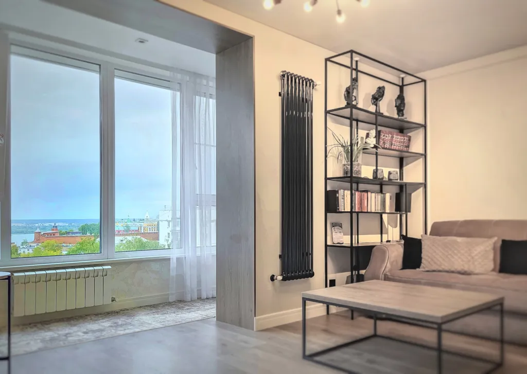 Квартира Апартаменты с роскошным видом на Нижегородский кремль и Оку — аренда посуточно в Нижний Новгород