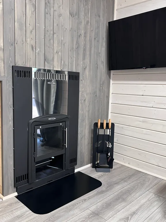 Мини-дом с баней и чаном