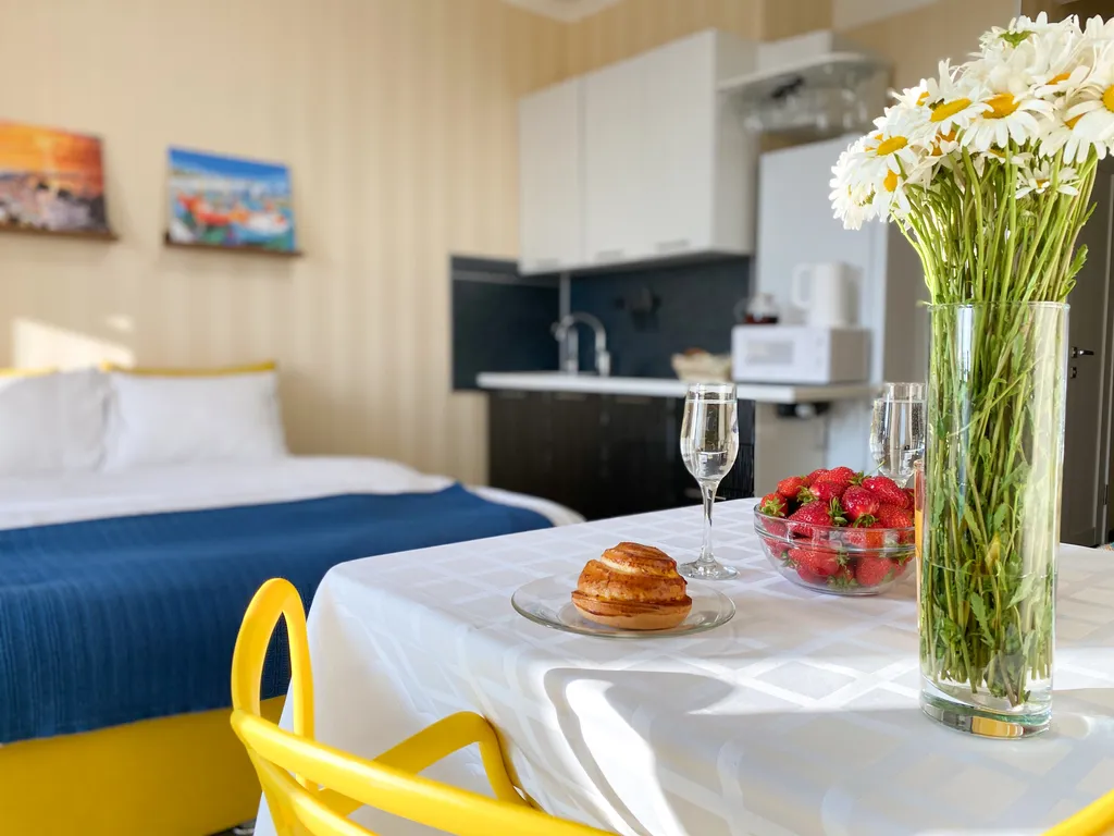 Квартира Квартира Видовая студия у моря с бассейном — Севастополь