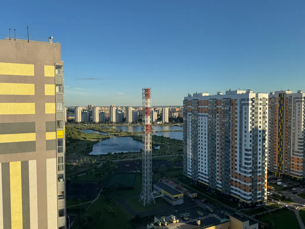Уютная видовая квартира в самом зеленом районе Петербурга