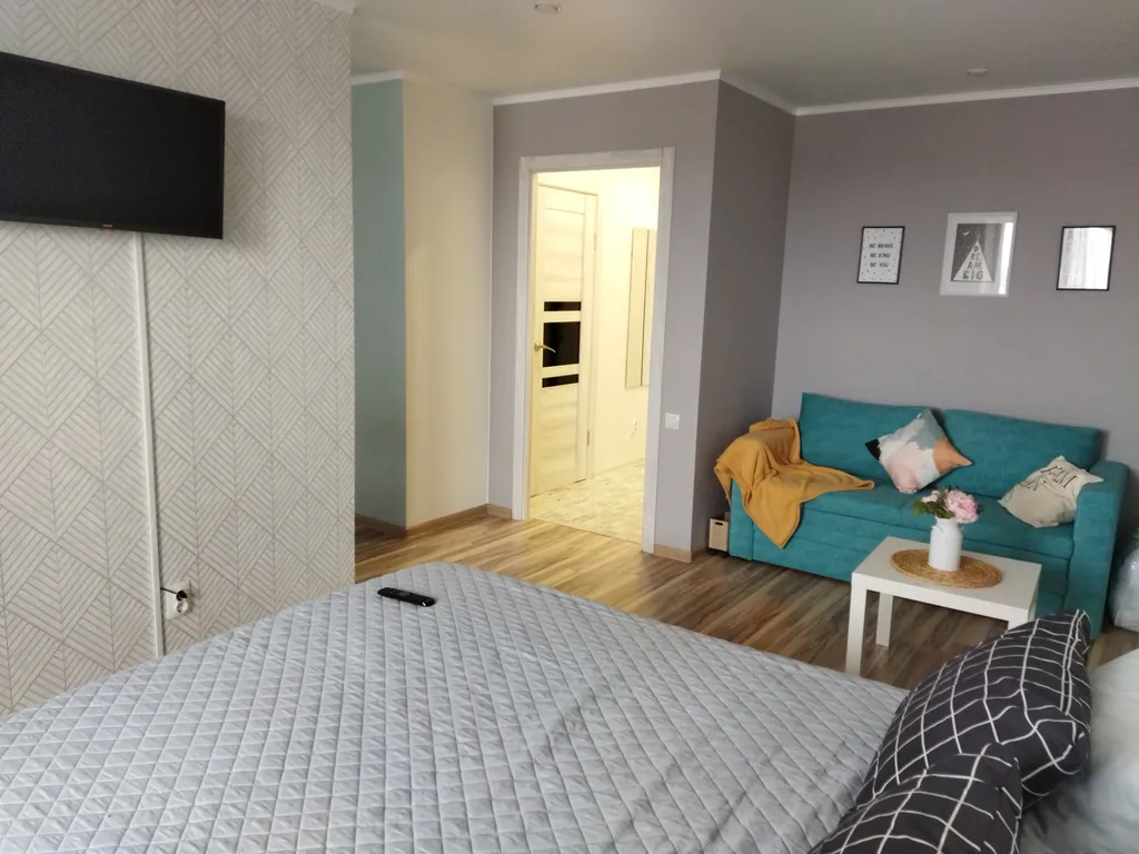 Новые апартаменты в скандинавском стиле с кондиционером