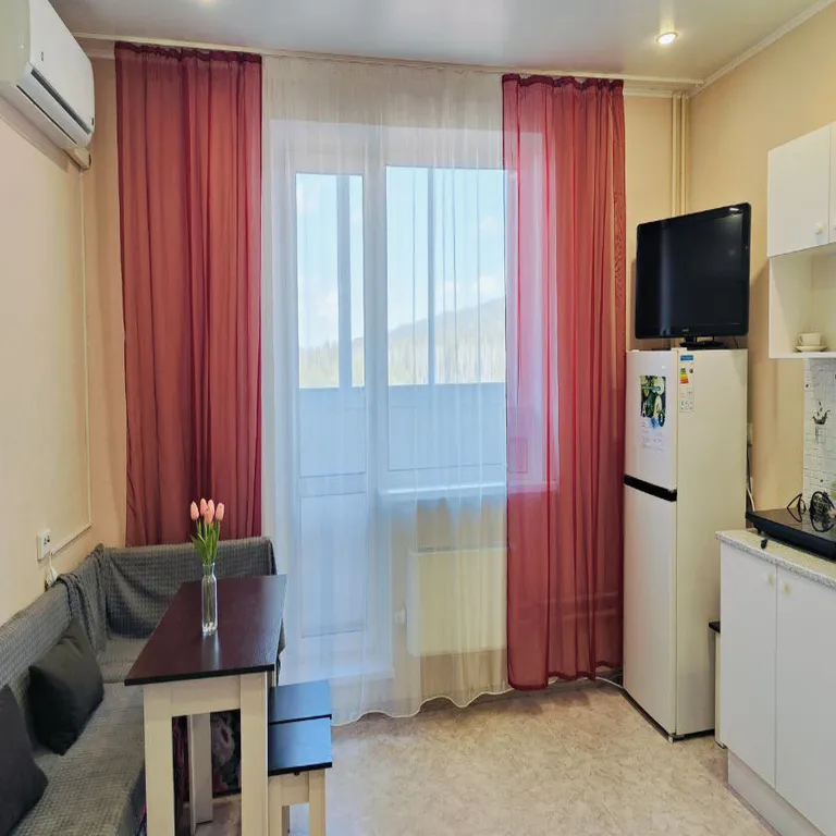 Квартира Светлая уютная студия в тихом спальном районе — аренда посуточно в Миасс