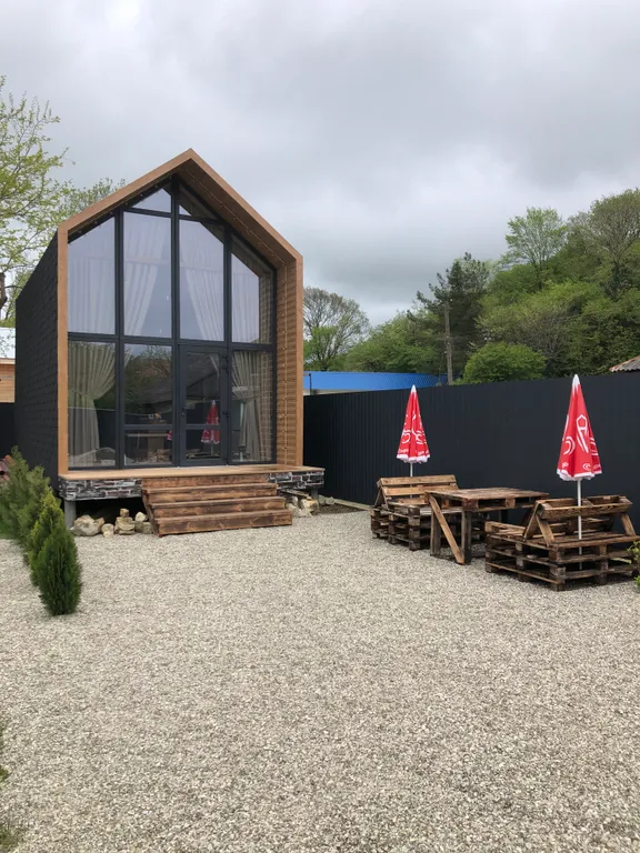 Дом в стиле barn house