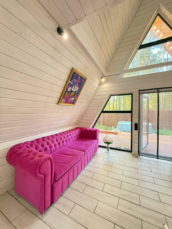 Домик в лесу с банным чаном