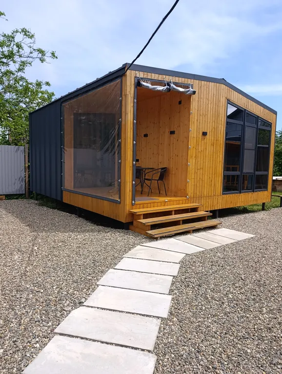 Дом 40m2 — чан, кухня, Wi-Fi