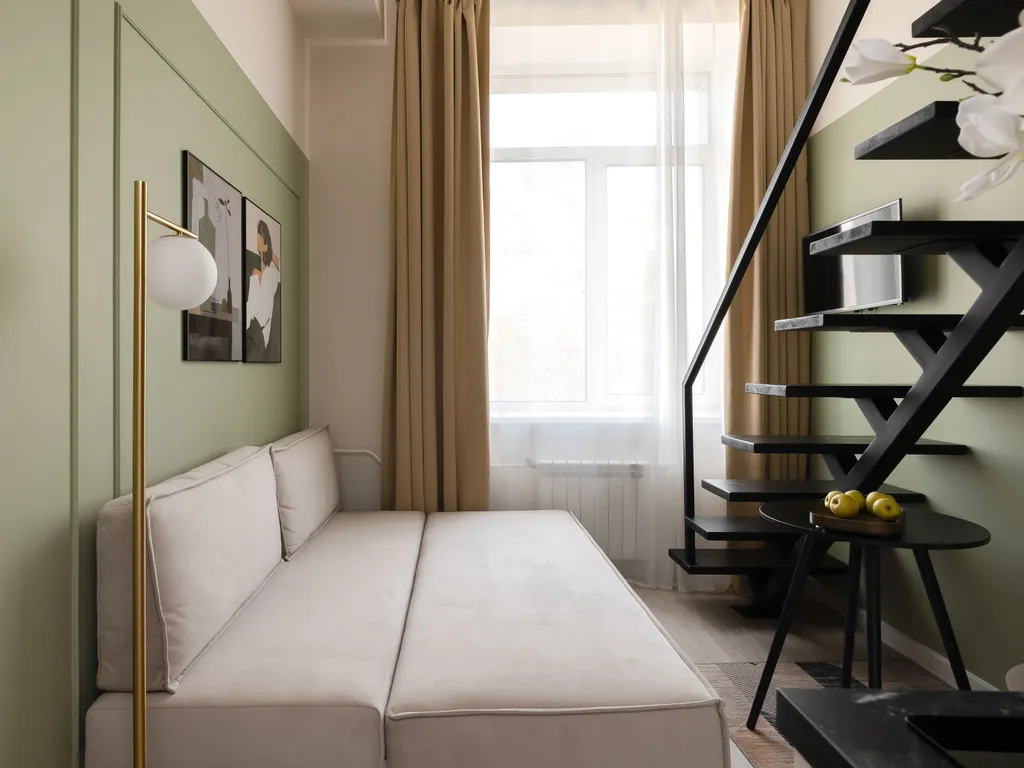 Квартира Квартира Уютная студия у метро, всё для комфортного проживания — Москва