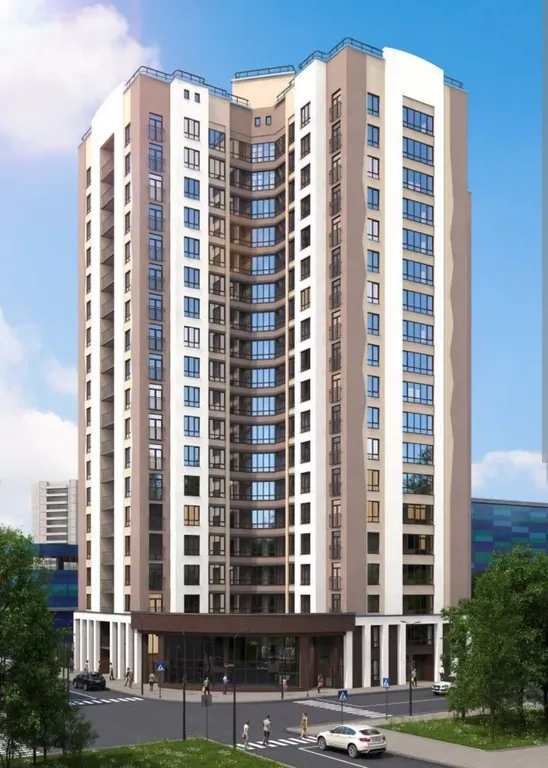 Апартаменты с видом на Волгу и город