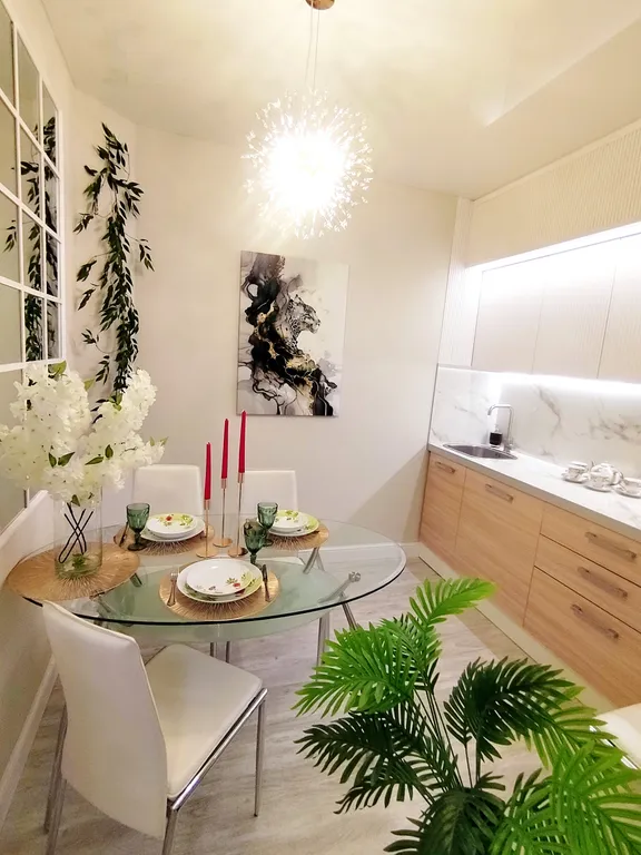 Квартира с панорамным видом на Волгу