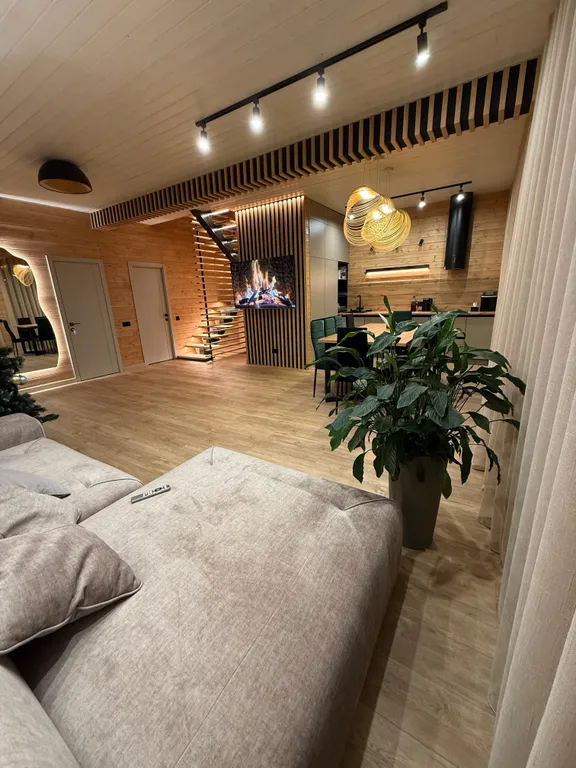 Домик с видом на вулкан