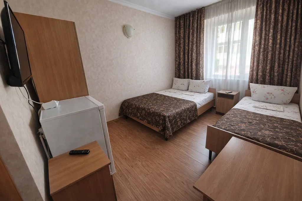 Квартира Трехместный номер Делюкс — аренда посуточно в Лермонтово