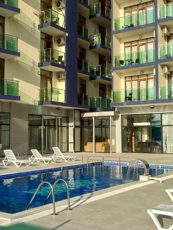 Апартамент на побережье с видом на море First line New Boulevard