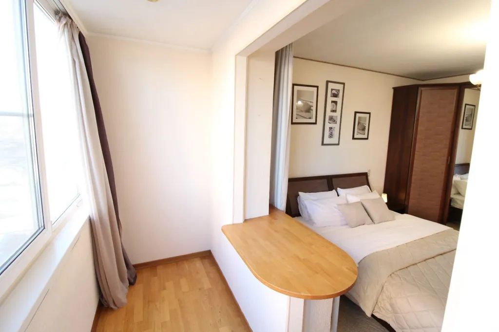 Двухкомнатная квартира в тихом районе