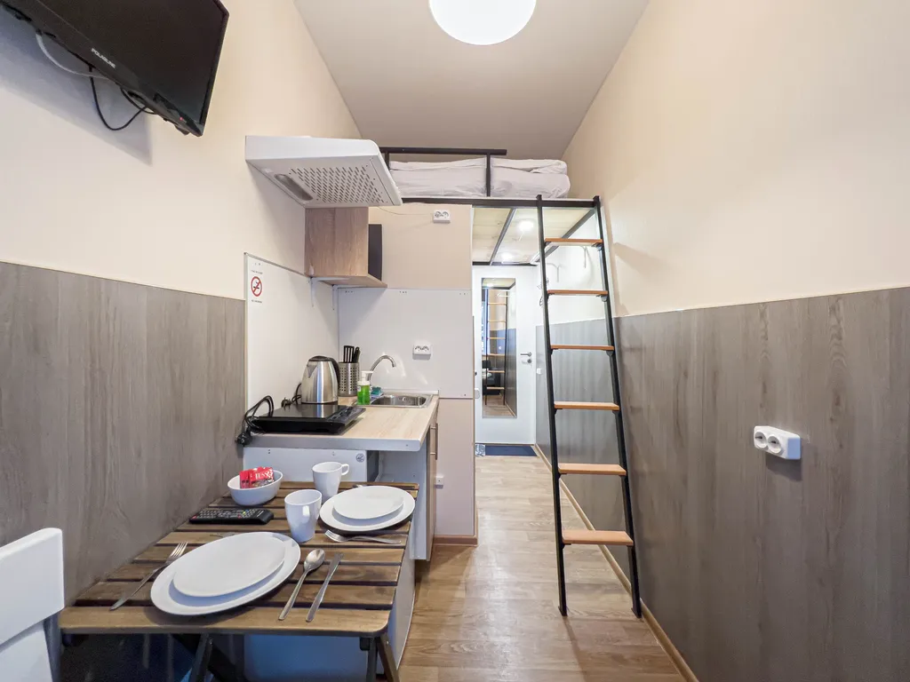 Квартира Квартира Двухуровневая студия в центре — Санкт-Петербург