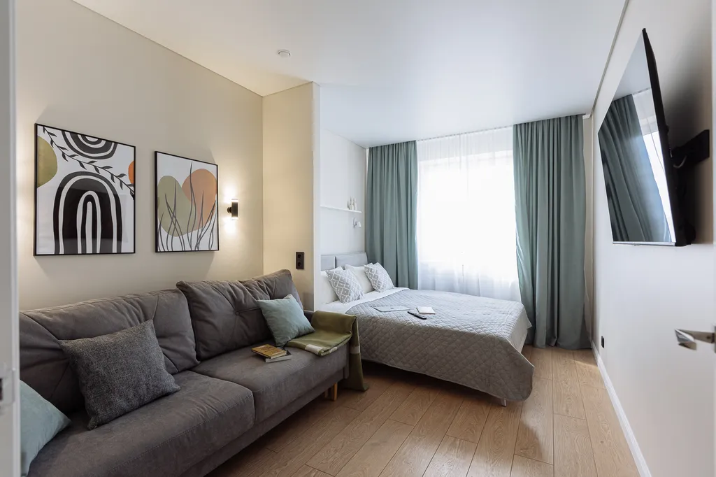 Уютная квартира в 5 минутах от моря — аренда посуточно в Зеленоградск