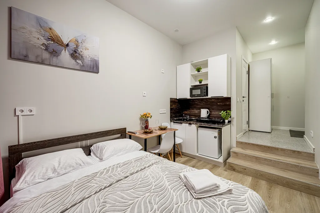 Квартира Квартира Дизайнерская студия у метро — Москва