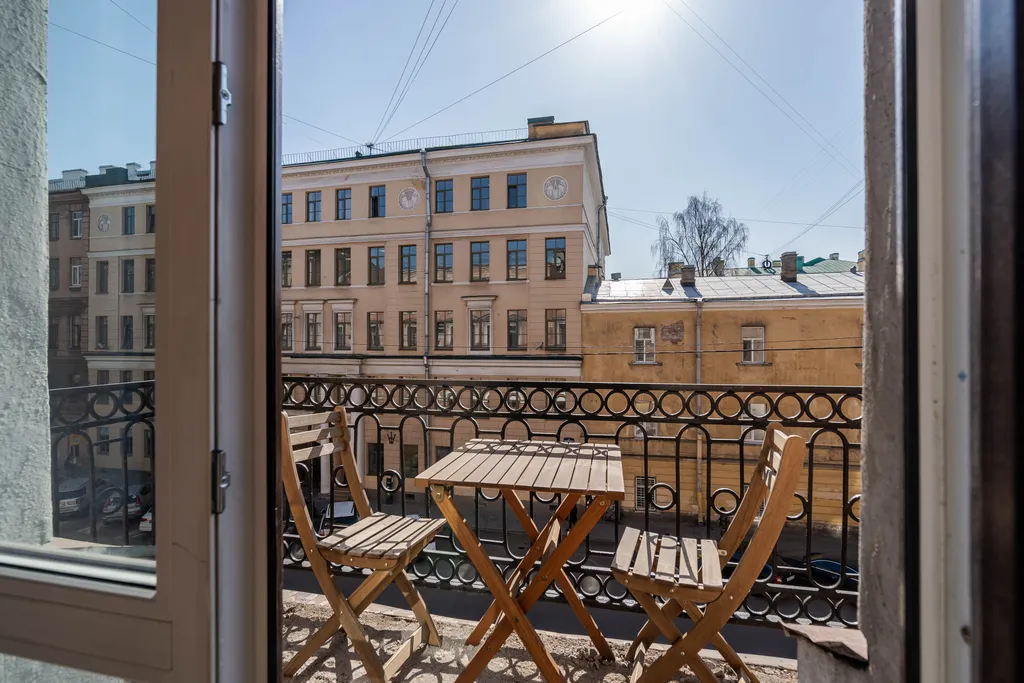 Квартира Квартира с балконом Сафари — Санкт-Петербург
