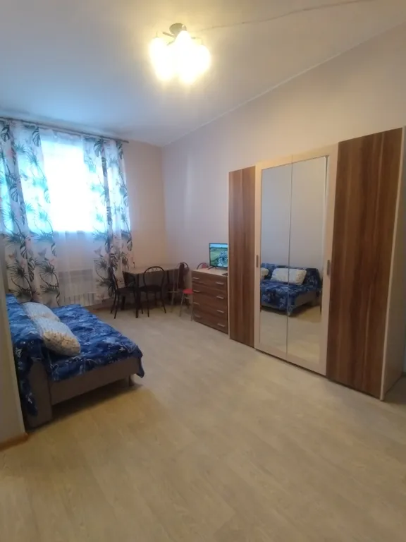 Просторная двухкомнатная квартира в городке Ангарске