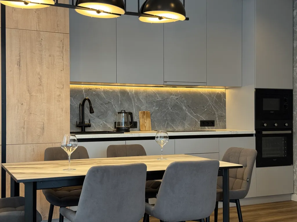 Премиальная дизайнерская квартира с панорамным видом на Финский залив