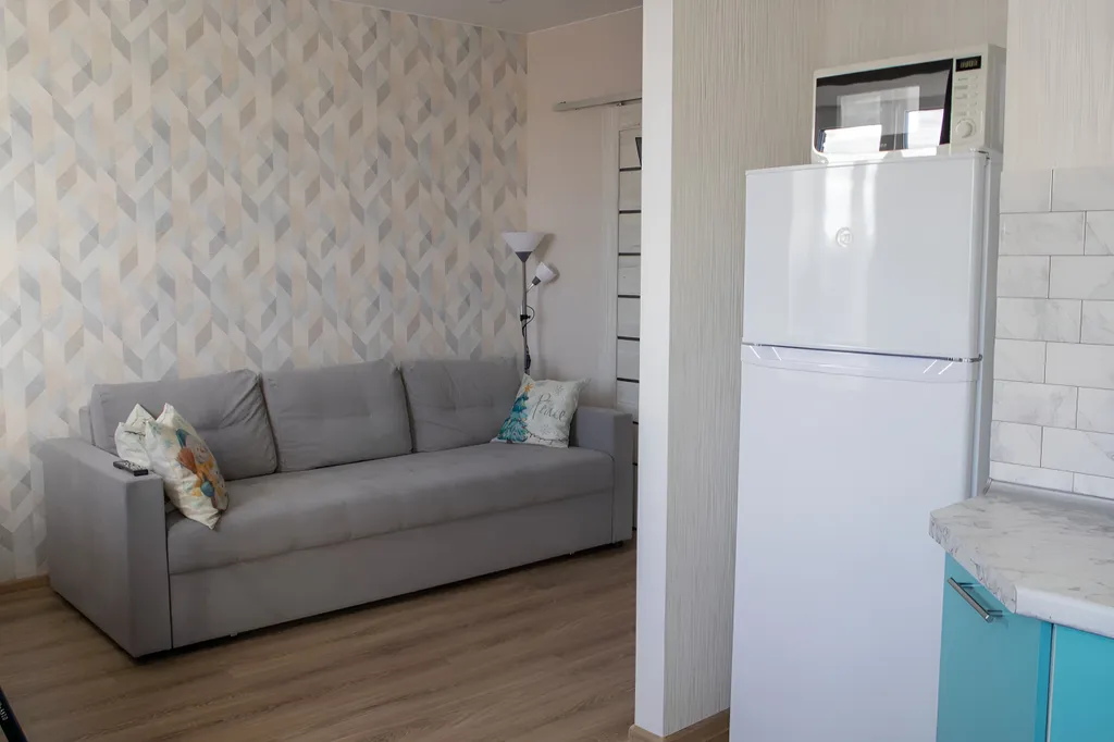 Новая квартира с кухней-гостинной