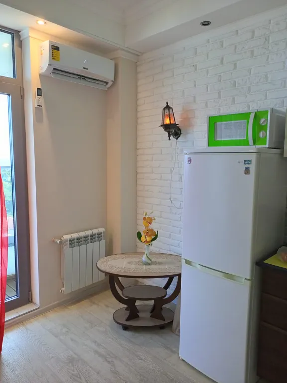 Светлая и уютная студия с видом на море в ЖК Коста Мисхор