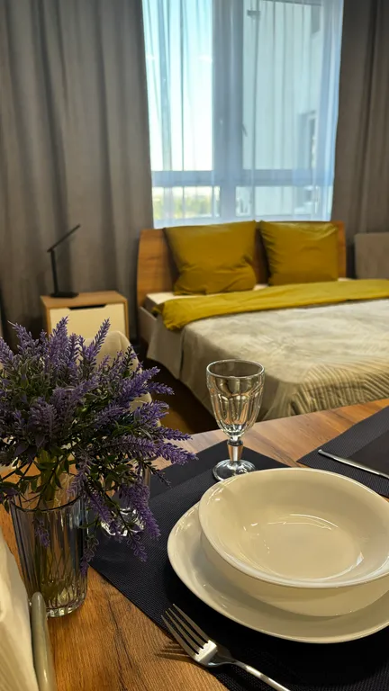 Стильная квартира рядом с аквапарком океанис