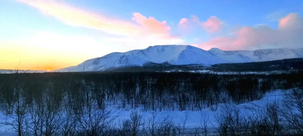 Квартира с видом на северное сияние