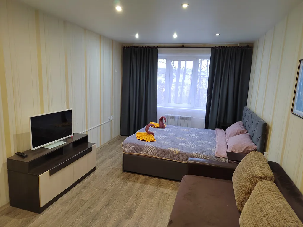 Светлая однокомнатная квартира в центре города