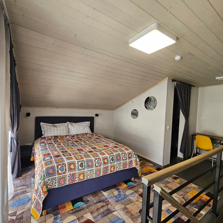 Стильная двухуровневая квартира