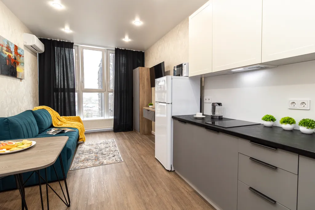 Квартира Квартира Яркая студия с диваном — Краснодар