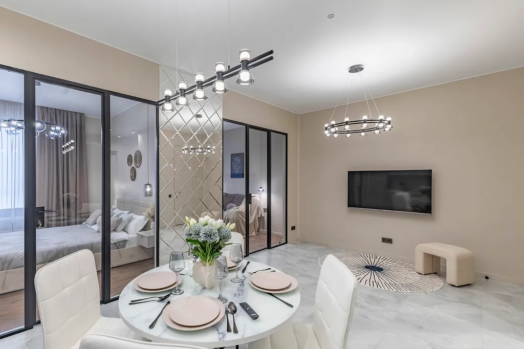 Квартира Квартира Люкс с видом на Москва реку и Крокус — Москва