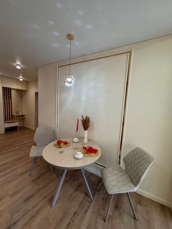 Дизайнерская квартира с красивым видом в новом доме бизнес-класса