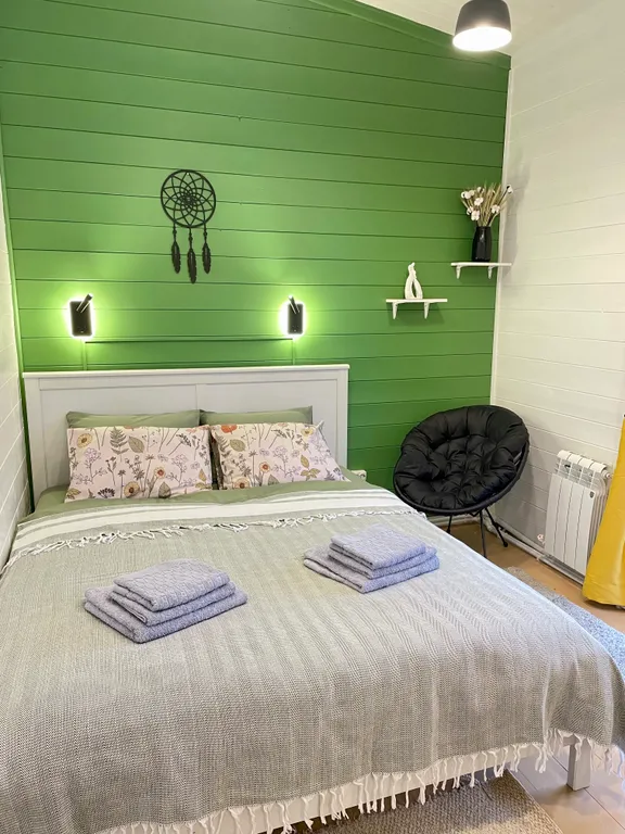 Лес, камин, сауна, терраса, мангал и полное уединение без соседей