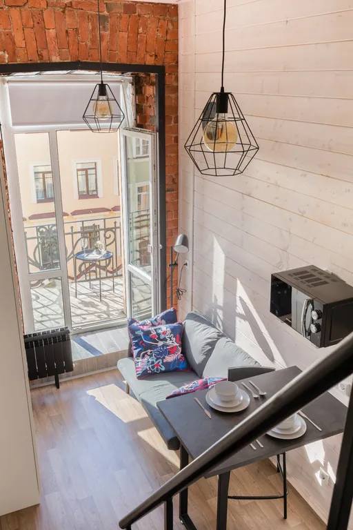 Квартира Квартира Атмосферная студия 8 в историческом центре — Санкт-Петербург