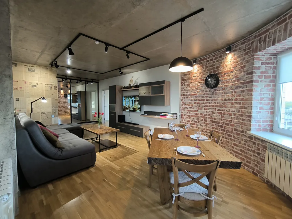 Квартира с панорамным видом на центр и Волгу с высоты птичьего полета