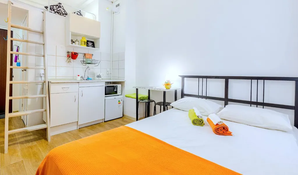 Квартира Квартира Полноценная двухуровневая евростудия на Фонтанке — Санкт-Петербург