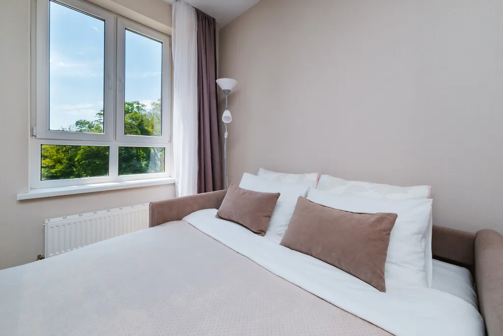 1-комнатная квартира для компании или семьи с детьми, парковка