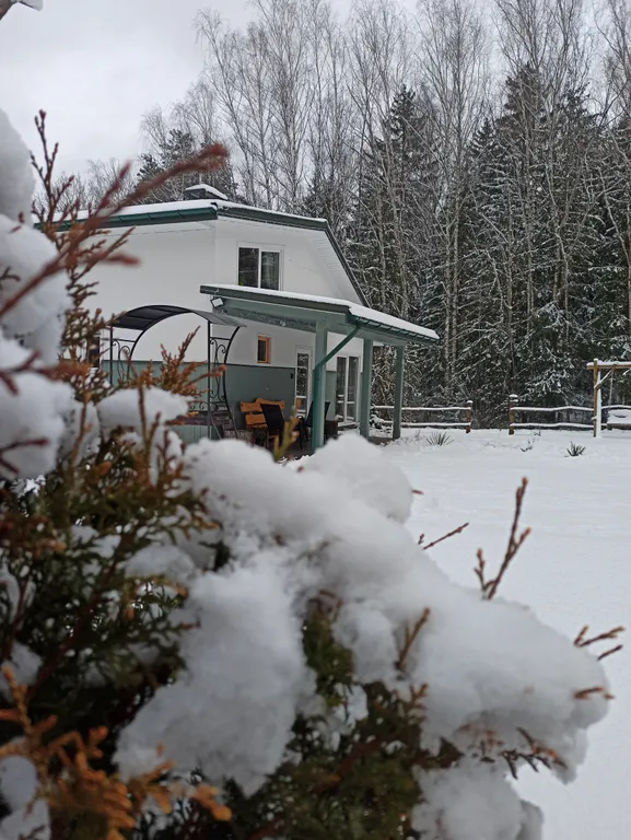 Коттедж Новый уютный теплый домик с баней возле леса в 7 километрах от Гродно — аренда посуточно в Гродно